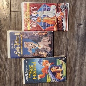 Disney VHS bundle